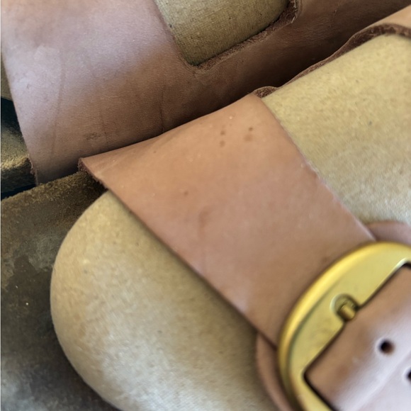 Birkenstock Arizona Big Buckle Nubuck Sandals, Old Rose, SZ: US 9-9.5/EU 40 - Picture 4 of 15